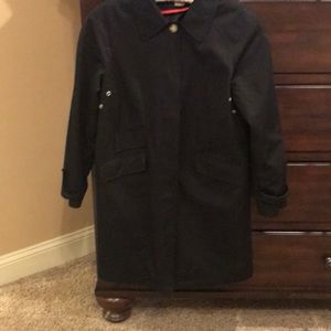 MICHAEL KORS Black Rain Coat (Beautiful)!